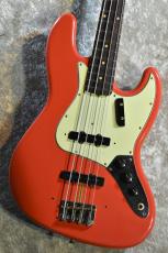 Fender Custom Shop 1963 Jazz Bass Journeyman Relic -Aged Fiesta Red- #CZ577496【4.09kg/w fence,cover 4.26kg】