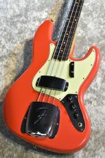 Fender Custom Shop 1963 Jazz Bass Journeyman Relic -Aged Fiesta Red- #CZ577496【4.09kg/w fence,cover 4.26kg】_2
