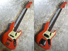 Fender Custom Shop 1963 Jazz Bass Journeyman Relic -Aged Fiesta Red- #CZ577496【4.09kg/w fence,cover 4.26kg】_3