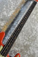 Fender Custom Shop 1963 Jazz Bass Journeyman Relic -Aged Fiesta Red- #CZ577496【4.09kg/w fence,cover 4.26kg】_4