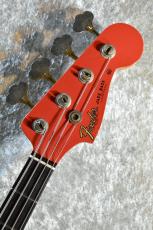 Fender Custom Shop 1963 Jazz Bass Journeyman Relic -Aged Fiesta Red- #CZ577496【4.09kg/w fence,cover 4.26kg】_5