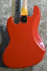 Fender Custom Shop 1963 Jazz Bass Journeyman Relic -Aged Fiesta Red- #CZ577496【4.09kg/w fence,cover 4.26kg】_6