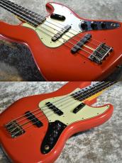 Fender Custom Shop 1963 Jazz Bass Journeyman Relic -Aged Fiesta Red- #CZ577496【4.09kg/w fence,cover 4.26kg】_9