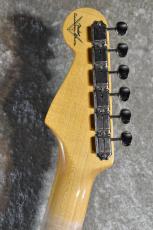 Fender Custom Shop 1963 Stratocaster J.Relic CC Hardware Aged Olympic White CZ578643【漆黒指板】_7