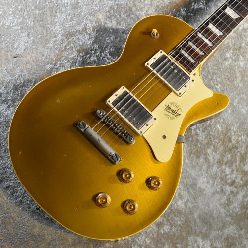 Heritage Custom Shop Core H-150 Plain Top Artisan Aged Gold Top #HC1230722【軽量3.93kg】【ゴールドトップ】