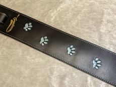 Grande uomo 【特注】黒ねこ刺?ストラップ 足跡Verムーンストーンカラー _6