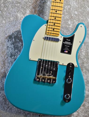 Fender AMERICAN PROFESSIONAL II TELECASTER Miami Blue #US23088606【軽量3.41kg!】