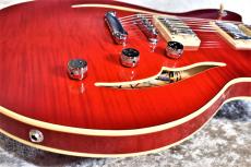 Hofner Verythin CT Special   HCT-VTH-SP-R  -Transparent Red- 指版補修品特価 ハードケース付き  #V0411Y001 _9