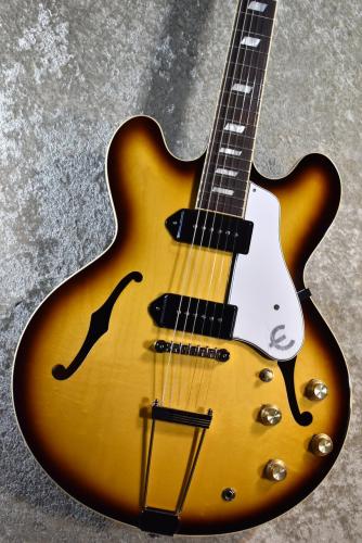 Epiphone CASINO Vintage Bursrt #224130267【ラッカー塗装、16Fジョイント、Made In U.S.A】