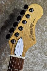 Harmony Silhouette w/Bigsby Burgandy #0220353【オールラッカー、Made In USA】_4