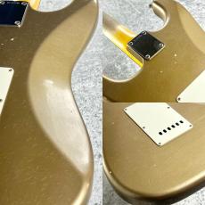 Fender Custom Shop Master Build 1959 Stratocaster Journeyman Relic Aged Shoreline Gold by Kyle Mcmillin ≒3.33kg_8