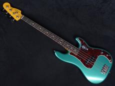 Fender American Professional Classic Precision Bass Faded Sherwood Green Metallic_2