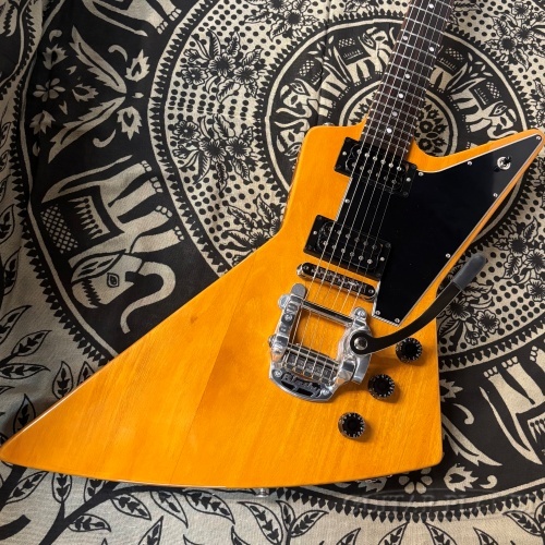 Gibson ~R&D Proto~ 70s Explorer w/B5 Bigsby-Antique Natural- 【#223450149】【3.85kg】