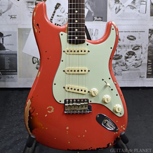 Fender Custom Shop Michael Landau 1963 Stratocaster Relic -Fiesta Red over 3 Color Sunburst- 2018USED!!