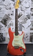 Fender Custom Shop Michael Landau 1963 Stratocaster Relic -Fiesta Red over 3 Color Sunburst- 2018USED!!_2