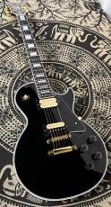 Gibson ~Dealer Select~ Les Paul Custom Exposed Custombuckers Ebony Gloss【#CS501843】【4.34kg】_4