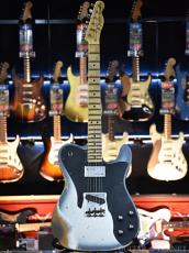 Fender Custom Shop LTD Telecaster Custom Super Heavy Relic -Aged Inca Silver with Aged Charcoal Frost Metallic Burst-_10