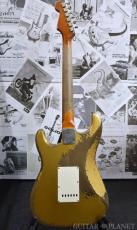 Fender Custom Shop MBS 1960s Stratocaster Heavy Relic -Green/Gold Patina over Black- by Dale Wilson_4