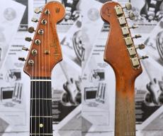 Fender Custom Shop MBS 1960s Stratocaster Heavy Relic -Green/Gold Patina over Black- by Dale Wilson_5