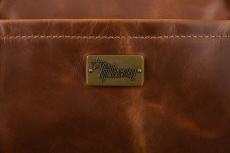 Gibson 【即納可】Leather Duffle Bag, Brown 【ブラウンケース風】_4