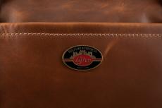 Gibson 【即納可】Leather Duffle Bag, Brown 【ブラウンケース風】_5