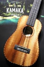 Kamaka 【ケアセットプレゼント!!】HB-2D #202081【存在感のある虎杢ヘッド】【池袋店在庫品】