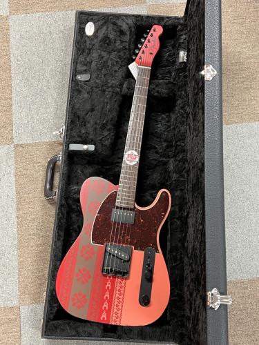 Fender Monster Hunter Rathalos Telecaster, Rosewood Fingerboard, Rathalos Red