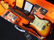Fender Custom Shop Michael Landau Signature 1968 Stratocaster Bleached 3-Color Sunburst_2