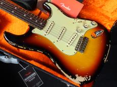 Fender Custom Shop Michael Landau Signature 1968 Stratocaster Bleached 3-Color Sunburst_3