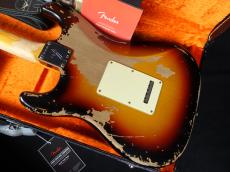 Fender Custom Shop Michael Landau Signature 1968 Stratocaster Bleached 3-Color Sunburst_8