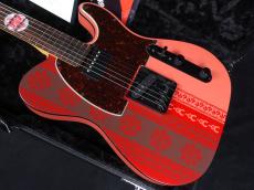 Fender Monster Hunter Rathalos Telecaster Rathalos Red_3