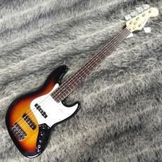 Fender Made in Japan Hybrid II Jazz Bass V Rosewood Fingerboard 3-Color Sunburst_3