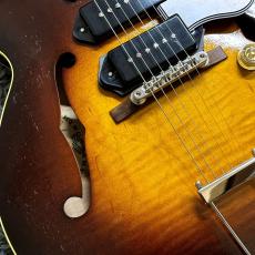 KING SNAKE Three Bone T Dirty Sunburst 【特価】【日本製】【シンボディフルアコ】_4