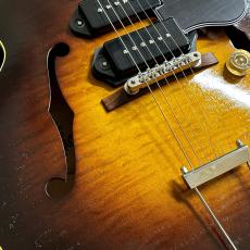 KING SNAKE Three Bone Dirty Sunburst【特価】【日本製】【フルアコ】_4