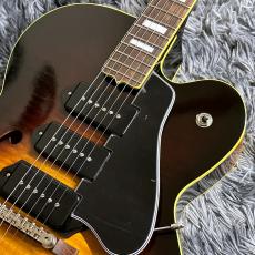 KING SNAKE Three Bone Dirty Sunburst【特価】【日本製】【フルアコ】_5