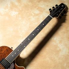 Kikuchi Guitars Archtop MF15L 2HB Ltd Exotic Imbuia Burl_3