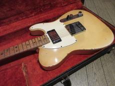 Fender 1967 Telecaster Blonde/Maple cap " Front PU Humbucker Modify"_9