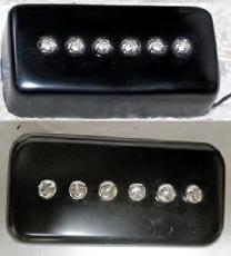Mosrite 用、京UPピックアップ　1セット販売。64年ラージポールピースモデル。　ハンドワウンド