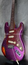 Fender Custom Shop ’62 Stratocaster Heavy Relic / Magenta Sparkle_8