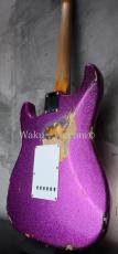 Fender Custom Shop ’62 Stratocaster Heavy Relic / Magenta Sparkle_9