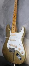Fender Custom Shop 1957 Stratocaster Relic / Gold Sparkle_8