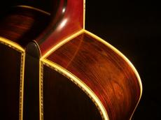 YAMAHA L-53 CUSTOM【前期モデル テリー中本氏サイン入り 高級えぞ松×高級ハカランダ 本鼈甲ピックガード 相場よりお安くご提供です!】解説試奏動画ご覧下さい。_6