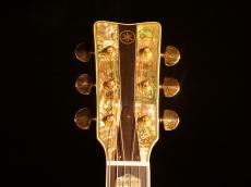 YAMAHA L-53 CUSTOM【前期モデル テリー中本氏サイン入り 高級えぞ松×高級ハカランダ 本鼈甲ピックガード 相場よりお安くご提供です!】解説試奏動画ご覧下さい。_9