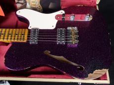 Fender Custom Shop Limited Edition Caballo Tono Ligero Relic Aged Magenta Sparkle_4