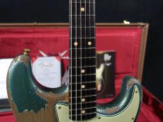 Fender Custom Shop MBS 1961 Stratocaster Heavy Relic Dark Lake Placid Blue to Lake Placid Blue by Dale Wilson_7