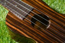 tkitki ukulele ECO-S+ StripedEbony Soprano【S/N 1709】_9