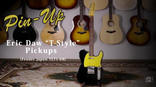 Fender Japan 【試奏動画有】TL71-68 Telecaster Black Gold Pickguard w/ Eric Daw Custom Guitars "T" Style Pickups
