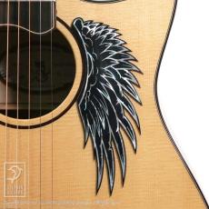 Naga Guitars Kotaro Oshio Signature "Wings" Series - Cutaway_10