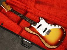 Fender 1961 Musicmaster 2P.U MOD Shaded Sunburst_3