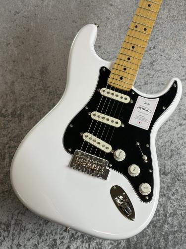 Fender Made in Japan Hybrid II Stratocaster -Arctic White- #JD26008163【約3.39kg】